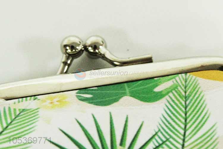 Creative Design Fruit Printed PU Leather Coin Purse Bag