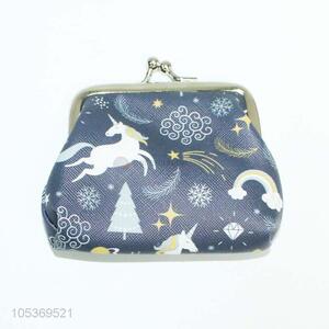 Wholesale Cool Fashion Cartoon Unicorn Pattern Small Cute Coin Purse