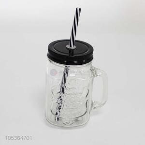 Direct factory wholesale delicate glass cup 450ml