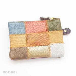 Wholesale Colorful Leather Coin Purse Cheap Coin Wallet