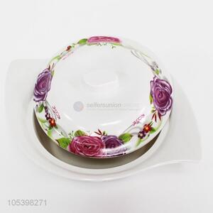 New design beautful kitchenware melamine bowl with lid