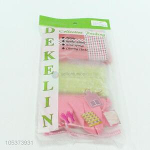 Made In China Wholesale 4pc kitchen cleaning set