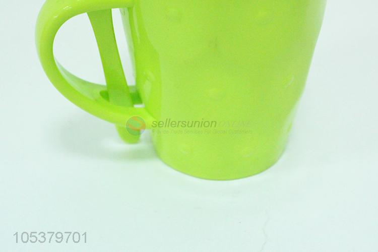 点带盖口杯350ml