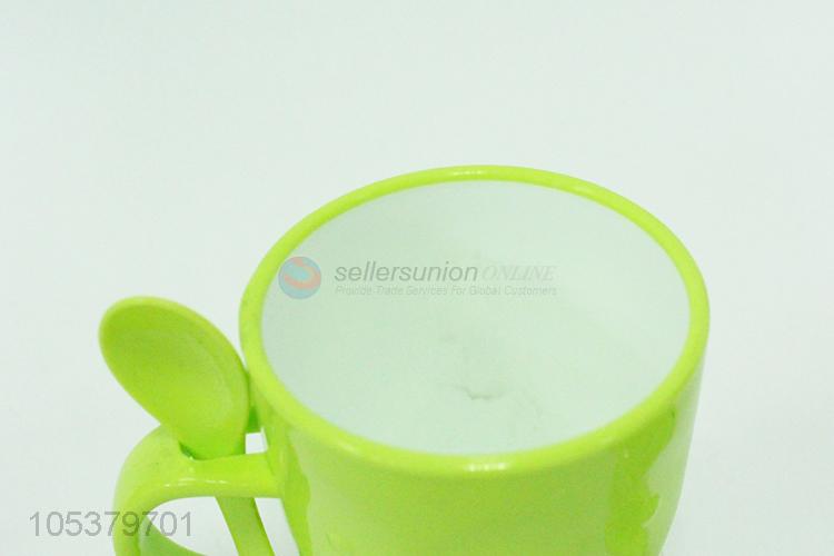 点带盖口杯350ml