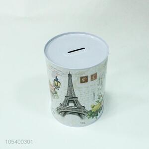 Wholesale custom printing iron money box coin bank