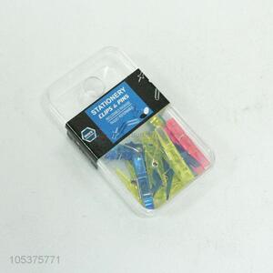 Superior quality office stationary plastic magnetic clip