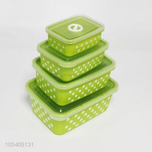 Chinese Factory 4PCPlastic Preservation Box