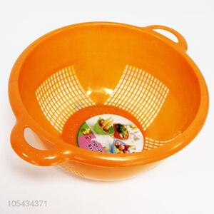 Professional portable plastic vegetable and fruit washing drain basket