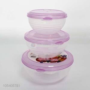 High Quality 3 Pieces Plastic Preservation Box