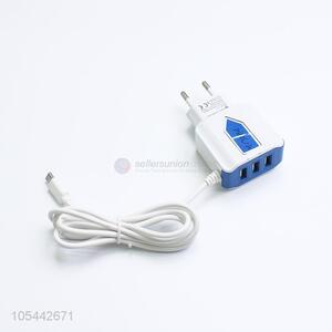 Direct Factory 3 Port USB Charger for Mobile Phone