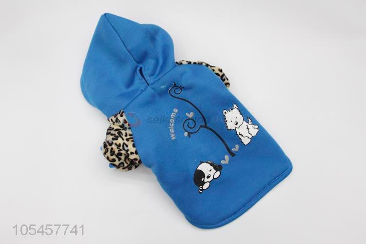 Best Quality Cute Cotton Hoodie Winter Add Wool Clothes For Pet