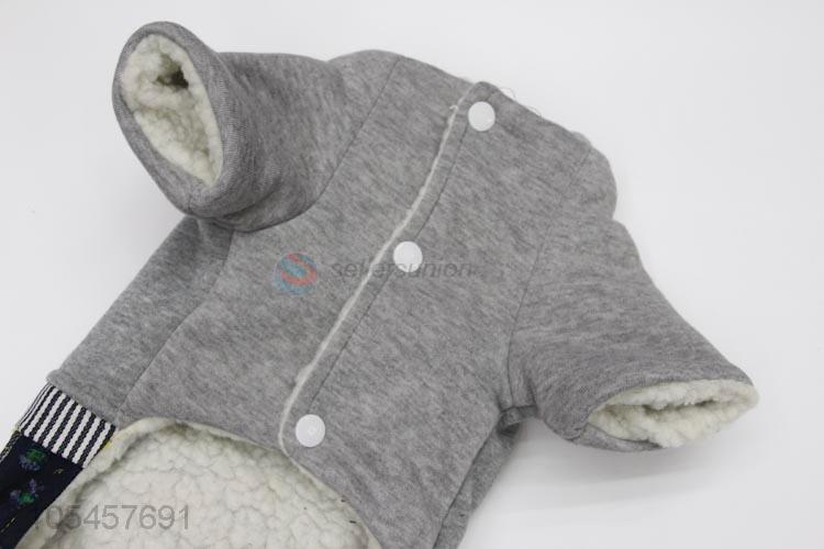 Popular Winter Jumpsuit Add Wool Cotton-Padded Pet Clothes