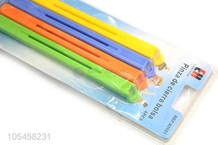 Low price colorful plastic seal clip sealing clip