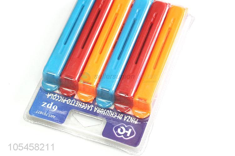 Factory sales colorful plastic seal clip sealing clip