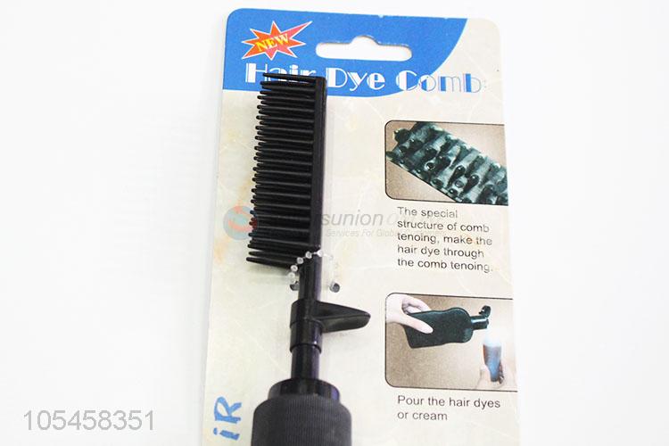 High sales hair comb with hair dye