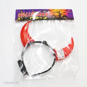 Customized cheap Halloween supplies ox horn headband