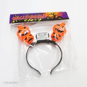 Superior quality Halloween supplies pumpkin hair clasp with light