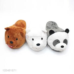 Promotional Wholesale Cute Bear Slippers for Children
