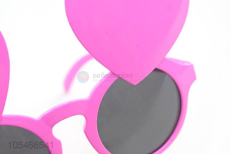 Factory Excellent Glasses Christmas Gift Heart Shape Party Glasses