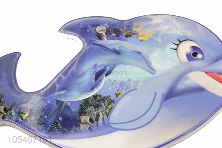 Cartoon Design Fish Shape Ceramic Placemat Best Table Mat