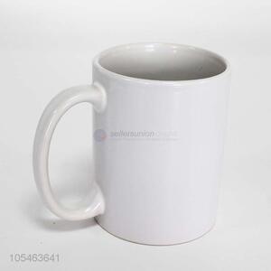 Low price customized ceramic cup with coating