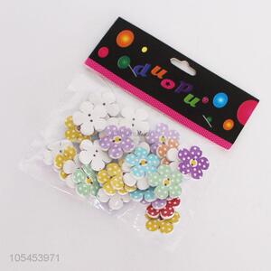 Unique Design 30 Pieces Flower Shape Decorative Button