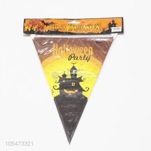 Bottom price Halloween party triangle bunting flags