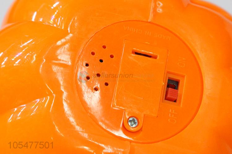 Cheap wholesale decorative Halloween pumpkin led sound lantern