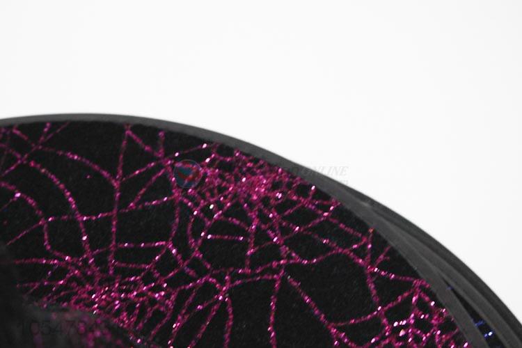 Superior quality purple glitter sequin Halloween hat
