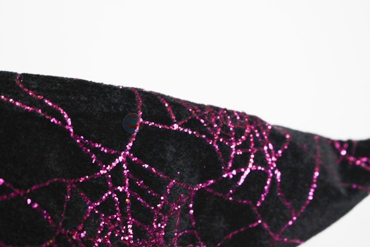 Superior quality purple glitter sequin Halloween hat