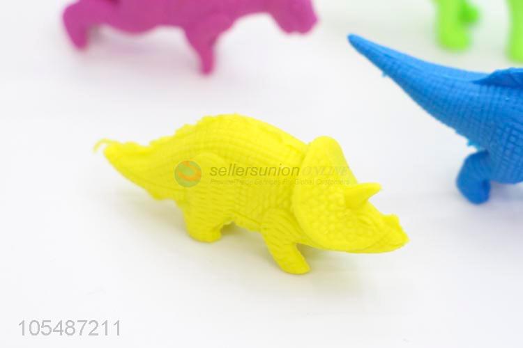 Good quality dinosaur shape colorful children erasers