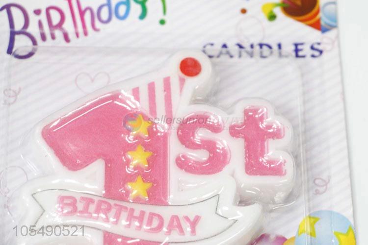 Reasonable Price Baby 1st Birthday Candles Birthday Party Decoration