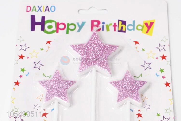 Low Price BlingFive Star Sticks Birthday Cake Candles