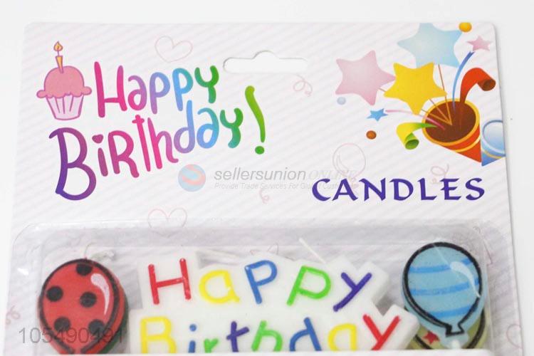 Good Sale Happy Birthday Candle Decoration Supply