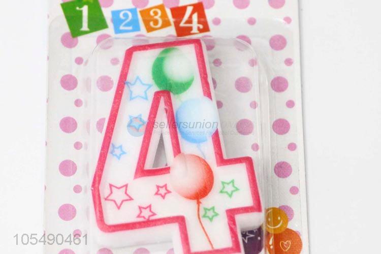 Best Quality Number Shape Happy Birthday Candles