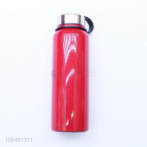 Factory customized red stainless steel <em>thermos</em> <em>bottle</em>