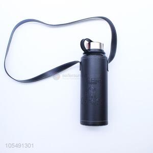 New arrival stainless steel <em>thermos</em> <em>bottle</em> with shoulder strap
