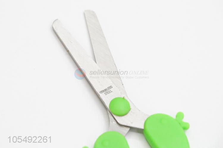 Promotional Item Colorful Plastic Shell Scissors for Students Cutting