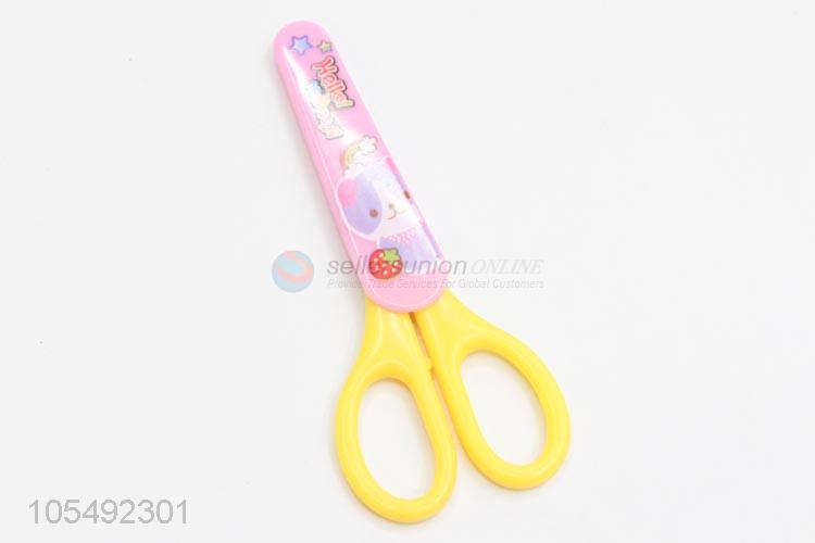 Hottest Professional DIY Scrapbook Photo Paper Student Scissors with Cartoon Cover