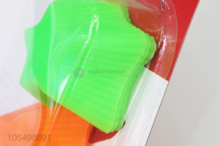 Popular Promotional Cake Baking Molds Silicon Cupcake Pan Muffin Cup