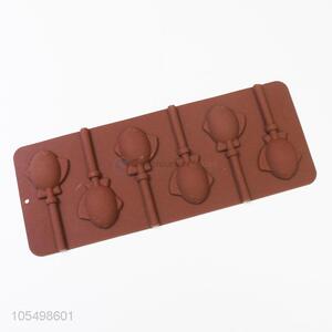 Wholesale Popular DIY Silicone Bakeware Chocolate Lollipop Molds