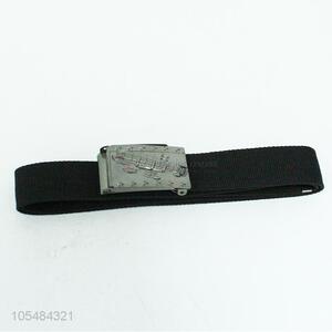 Excellent quality elastic woven knitted belt fabric belt for men