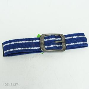 China maker men elastic woven knitted belt fabric belt