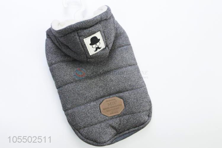 Top Selling Warm Motorcycle Vest Costume for Small Dog Pet Clothes