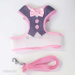 Unique Creative Dog Traction Rope Puppy Dog Teddy Vest Style Personality Pet Apparel