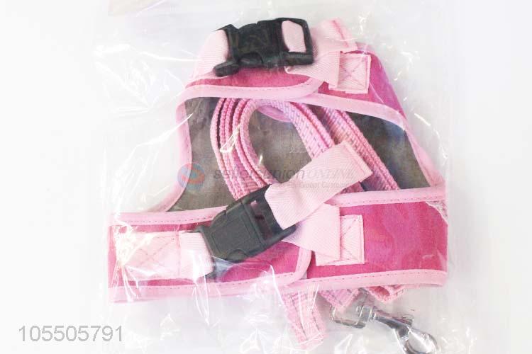 Made In China Creative Dog Traction Rope Puppy Dog Teddy Vest Style Personality Pet Apparel