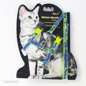 Unique Design  Traction Cat Kitten Halter Collar Cats Products For Pet Harness Belt