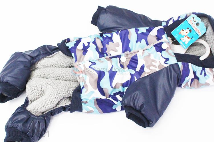 Low Price Warm Camouflage Pattern Pet Apparel