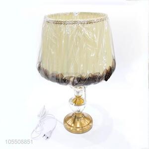 New style attractive iron base crystal table lamp reading lamp