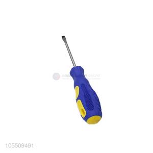 New Advertising Electricians Tool Massage Handle Safety Slotted Screwdriver
